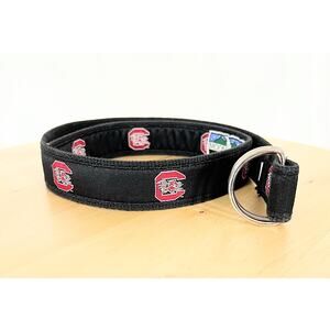 Moonshine University of South Carolina Gamecocks Cloth Belt D-Ring Men sz XS